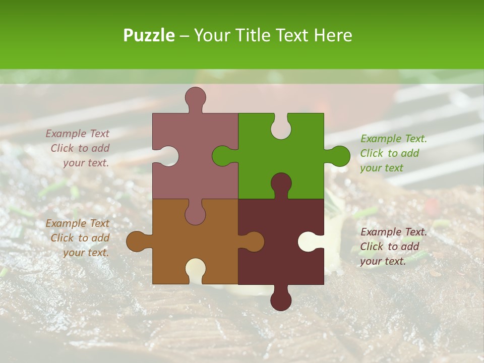 Butter Beef American PowerPoint Template