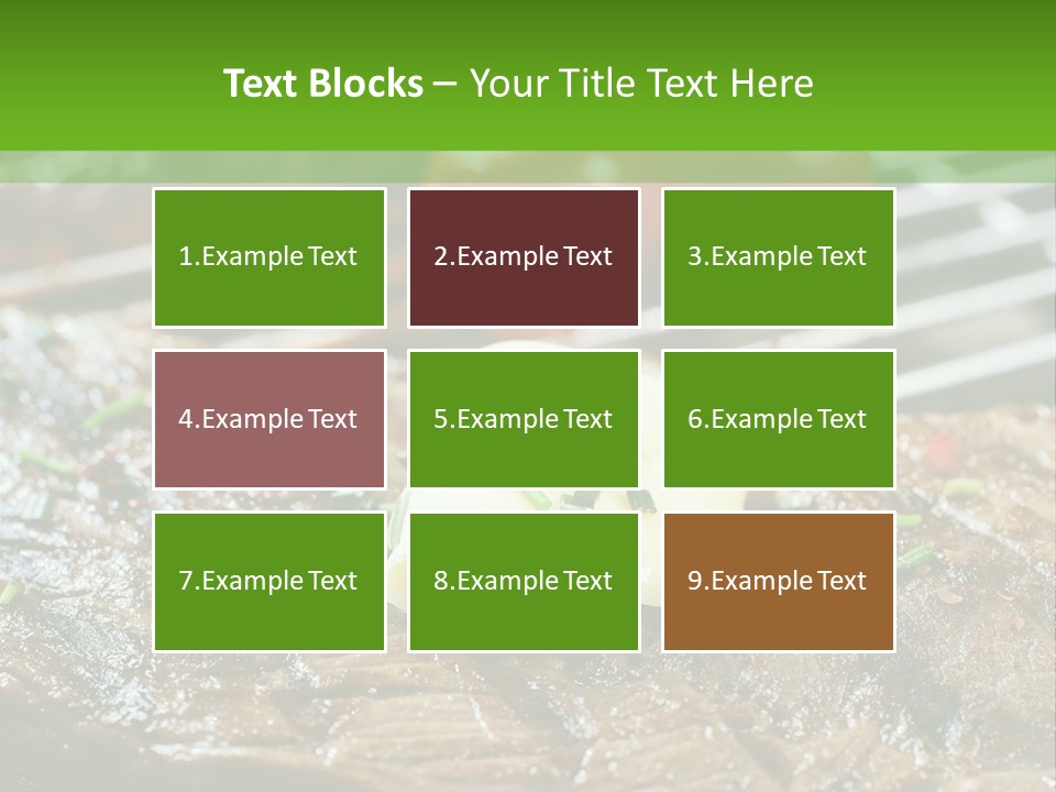 Butter Beef American PowerPoint Template