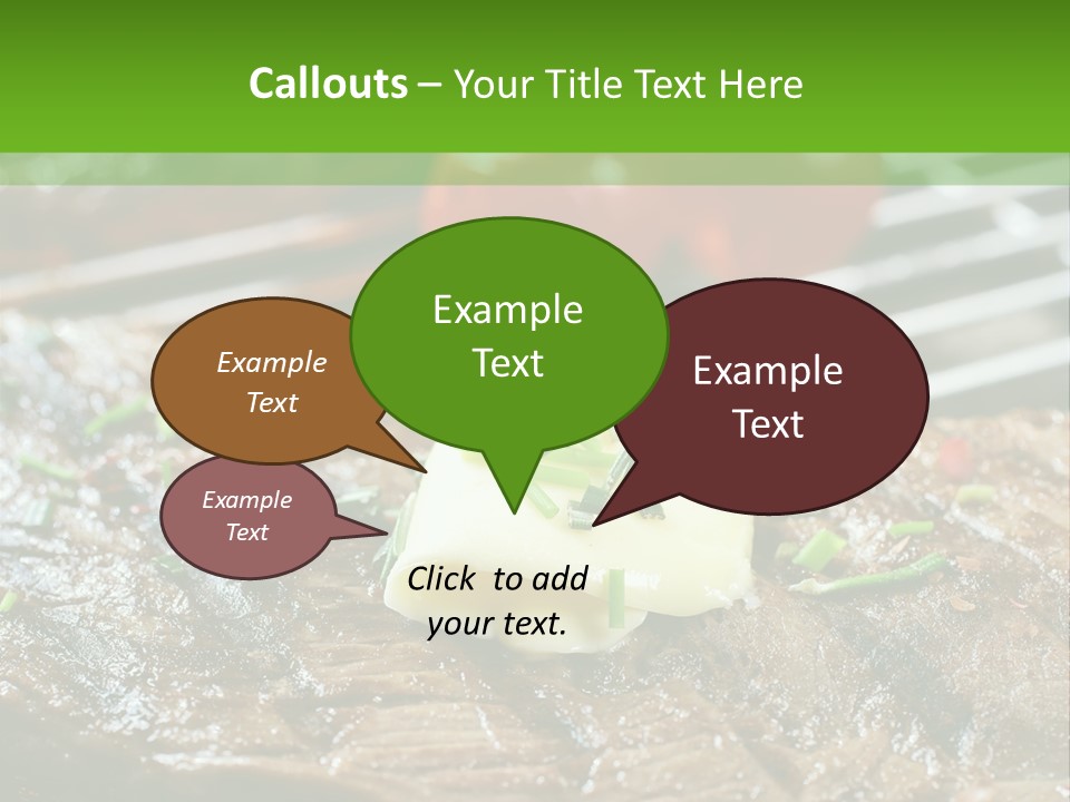 Butter Beef American PowerPoint Template
