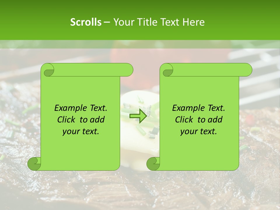 Butter Beef American PowerPoint Template