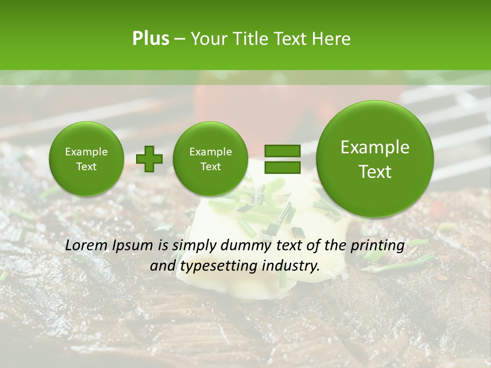 Butter Beef American PowerPoint Template