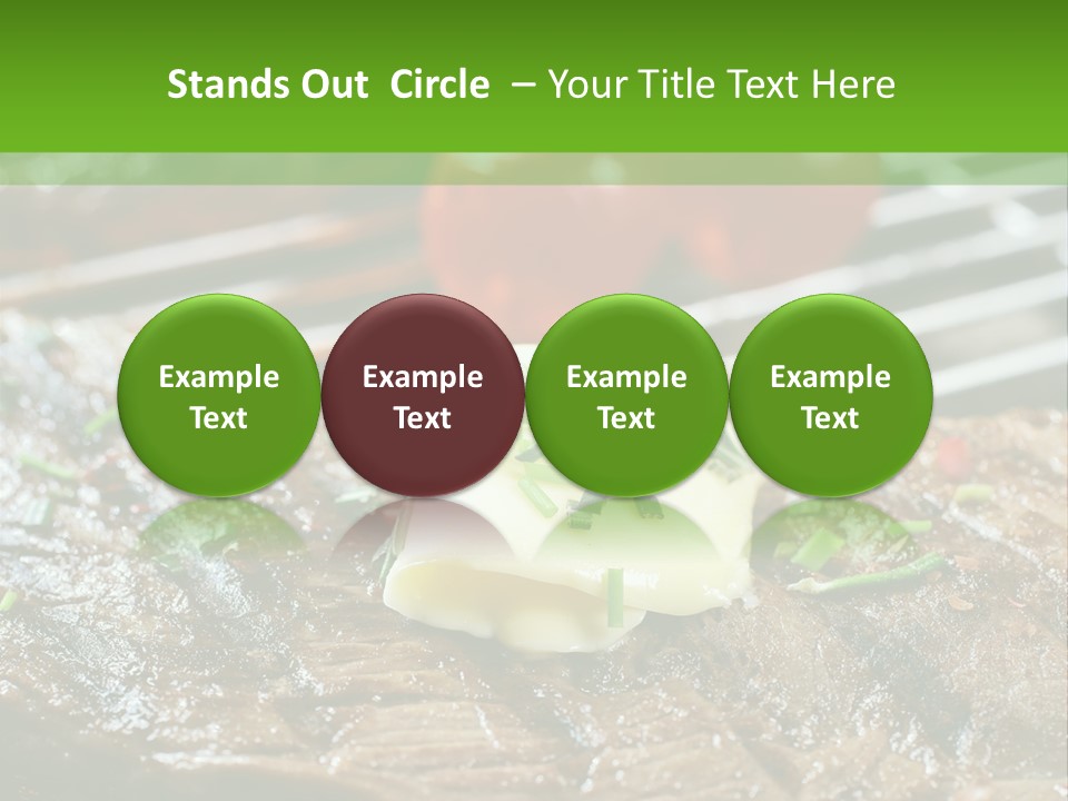 Butter Beef American PowerPoint Template