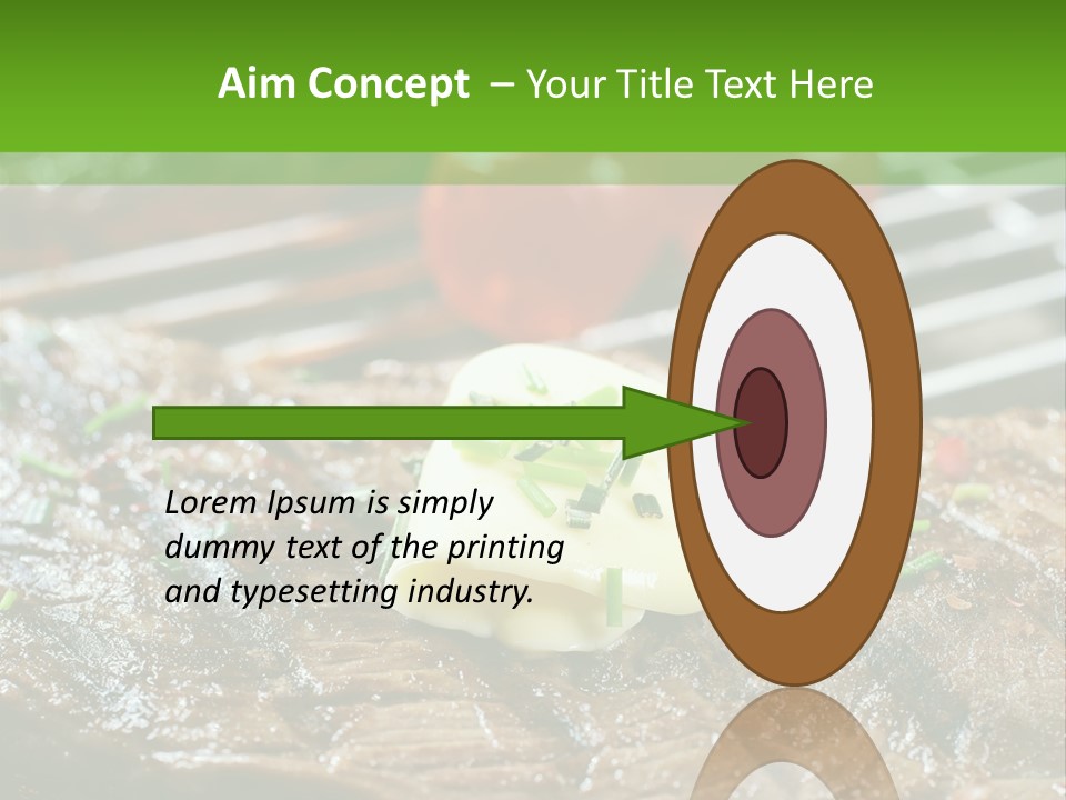 Butter Beef American PowerPoint Template