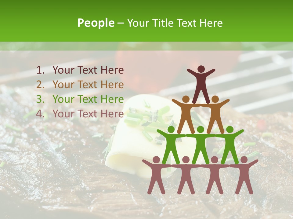 Butter Beef American PowerPoint Template