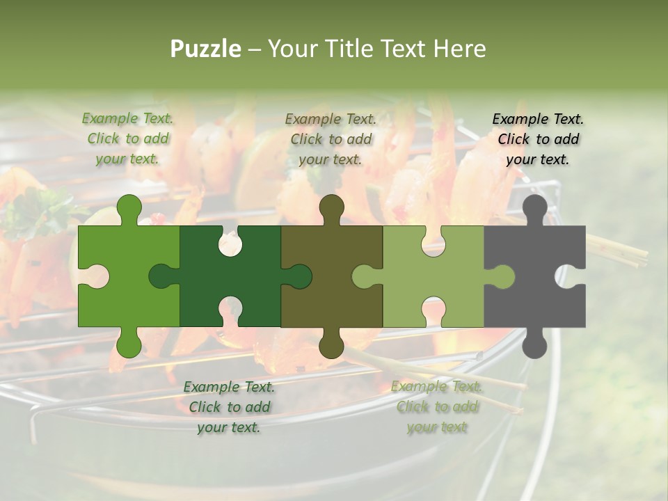 Glowing Garden Roasted PowerPoint Template