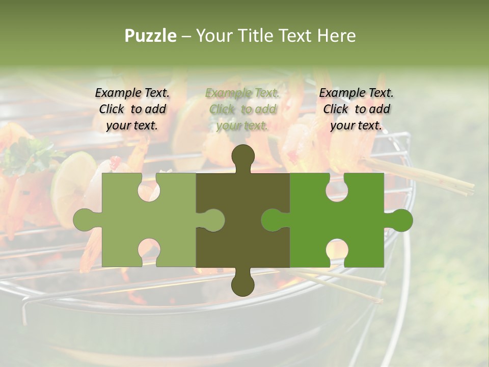 Glowing Garden Roasted PowerPoint Template