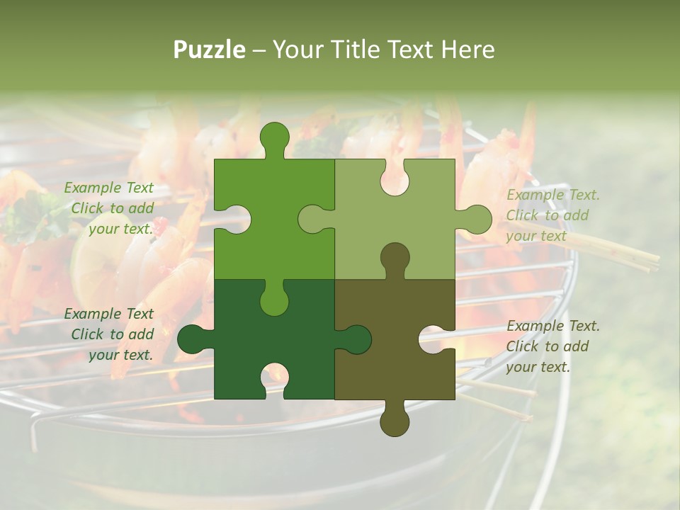 Glowing Garden Roasted PowerPoint Template