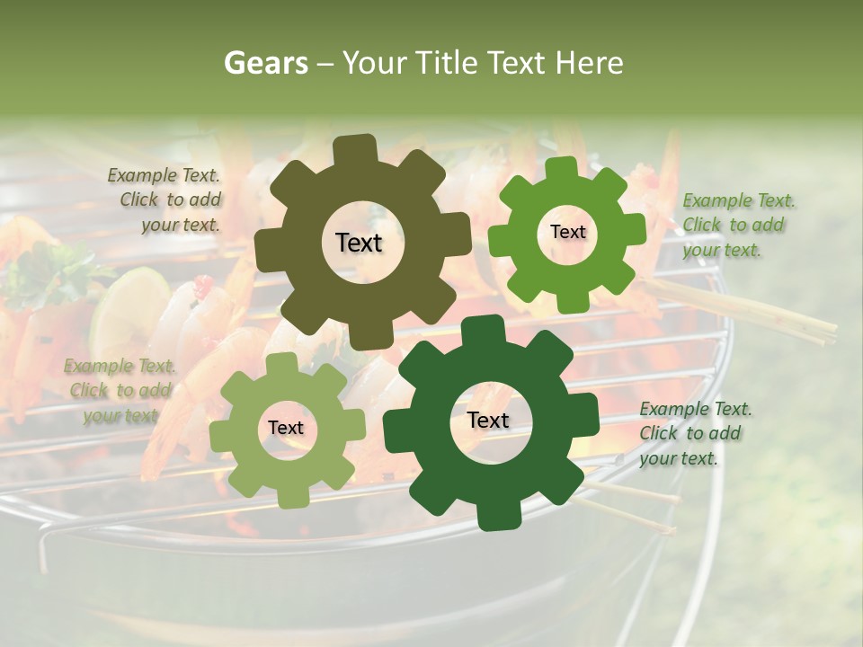 Glowing Garden Roasted PowerPoint Template