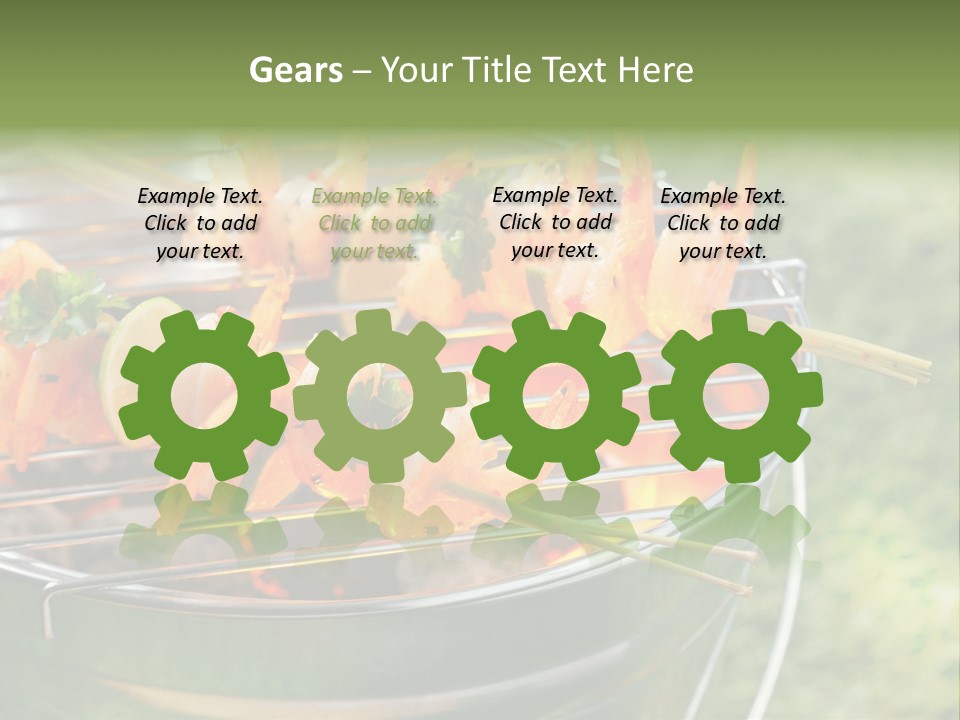 Glowing Garden Roasted PowerPoint Template