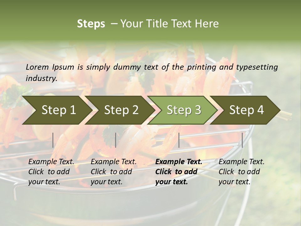 Glowing Garden Roasted PowerPoint Template