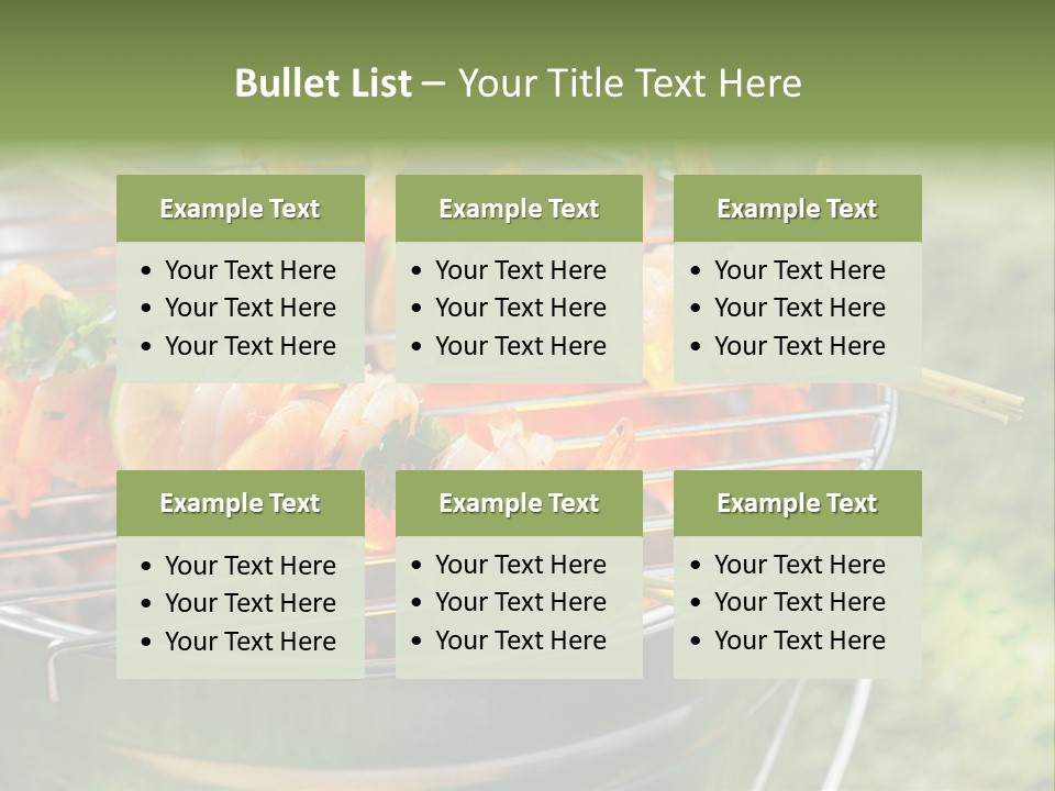 Glowing Garden Roasted PowerPoint Template