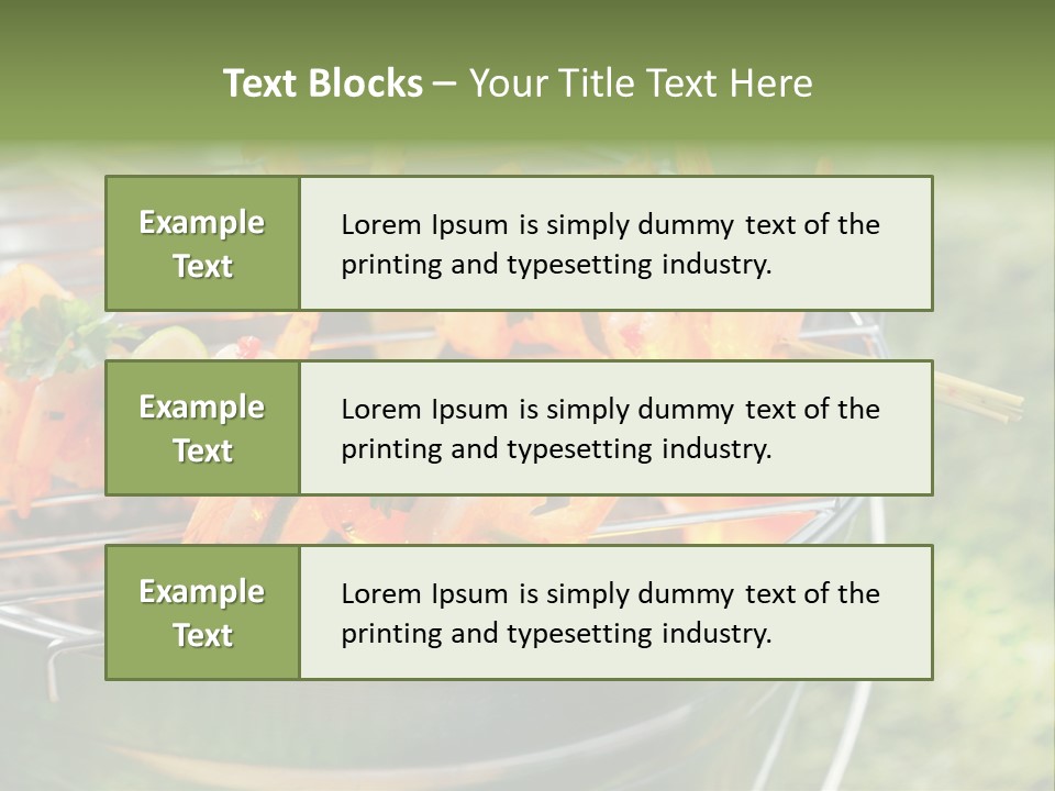 Glowing Garden Roasted PowerPoint Template