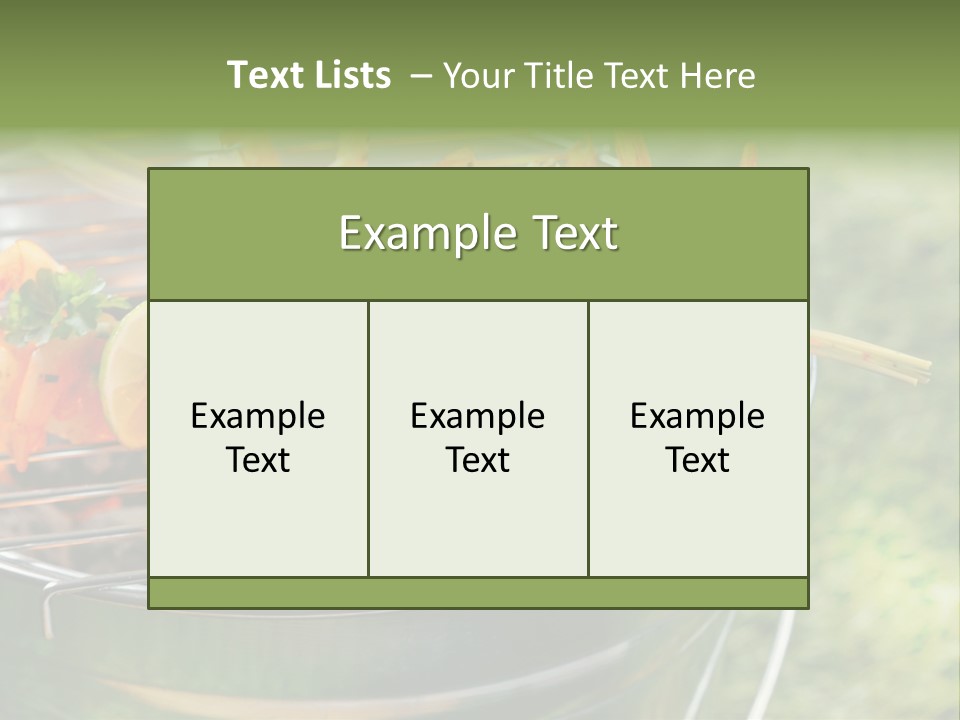 Glowing Garden Roasted PowerPoint Template