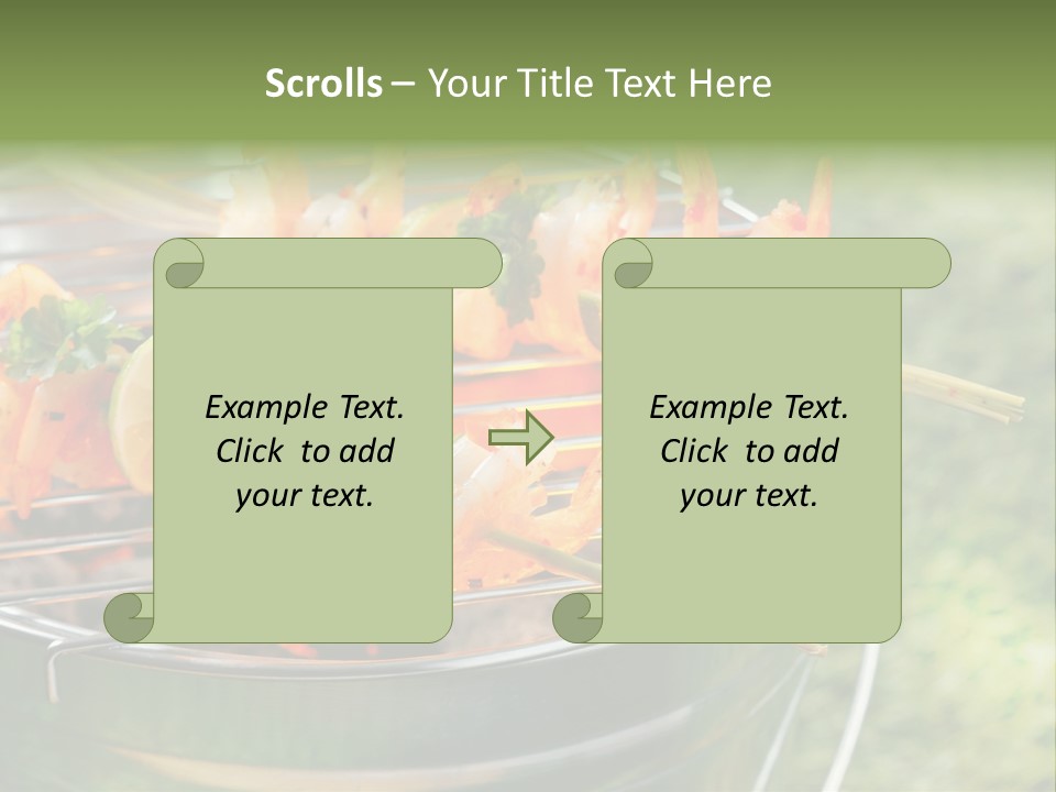 Glowing Garden Roasted PowerPoint Template