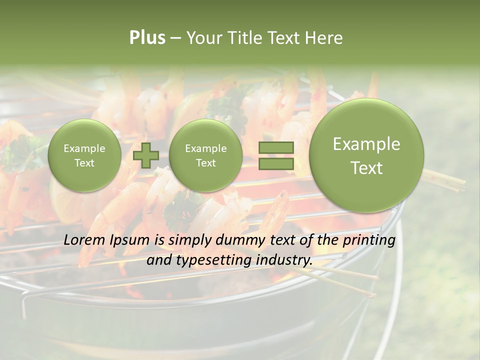 Glowing Garden Roasted PowerPoint Template