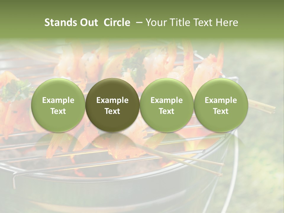 Glowing Garden Roasted PowerPoint Template