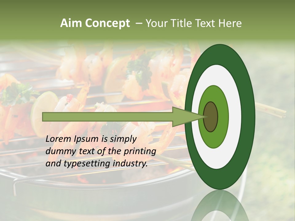 Glowing Garden Roasted PowerPoint Template