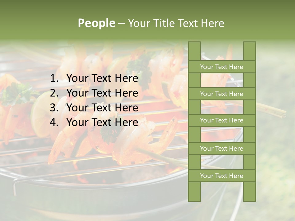 Glowing Garden Roasted PowerPoint Template