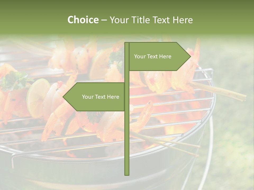 Glowing Garden Roasted PowerPoint Template