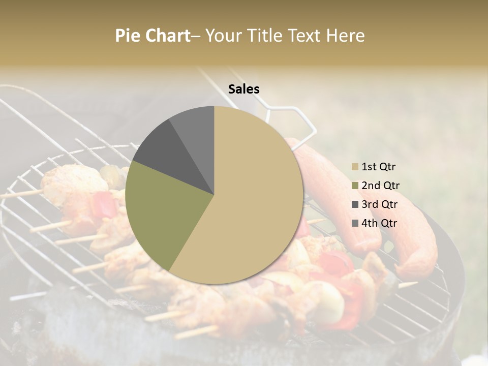 Camp Fiery Bright PowerPoint Template