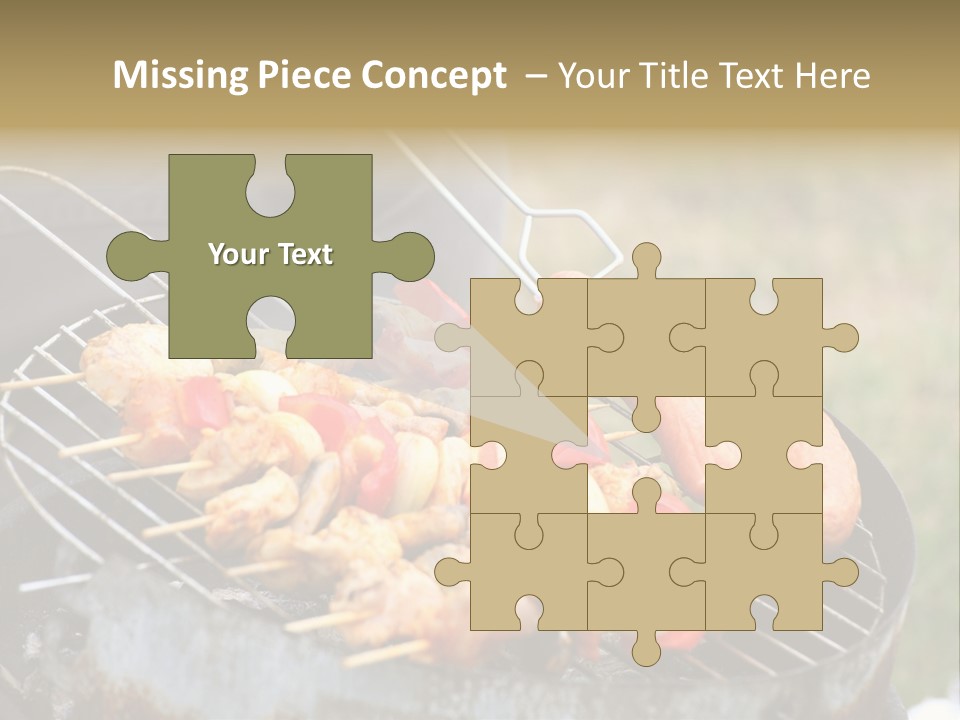 Camp Fiery Bright PowerPoint Template