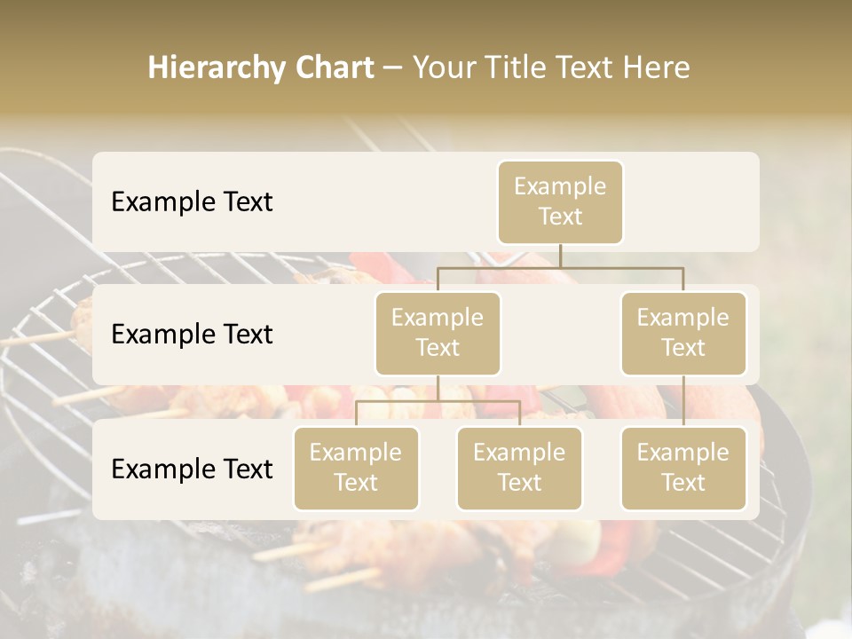 Camp Fiery Bright PowerPoint Template