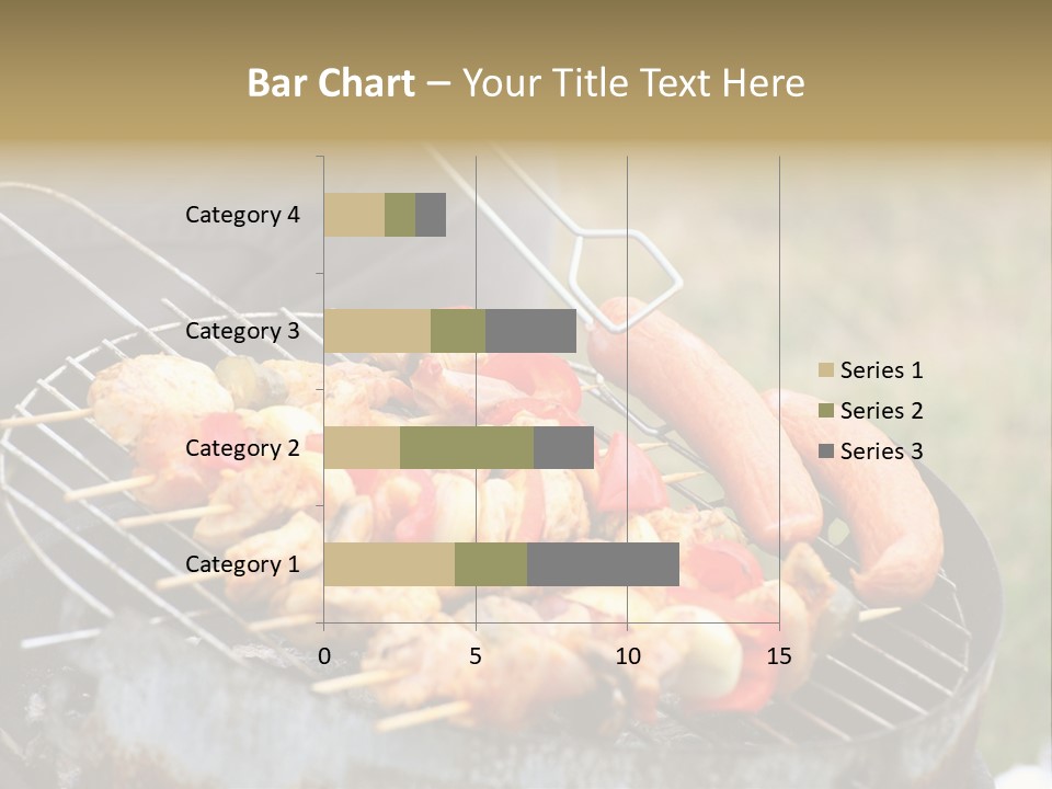 Camp Fiery Bright PowerPoint Template