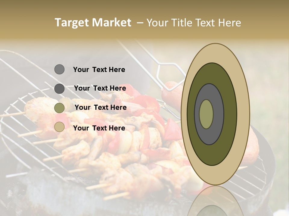 Camp Fiery Bright PowerPoint Template