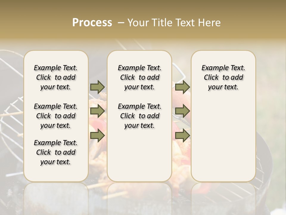 Camp Fiery Bright PowerPoint Template