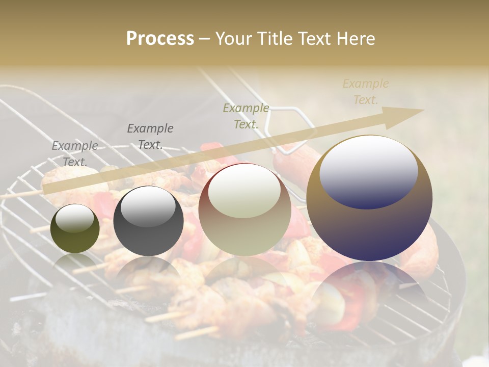 Camp Fiery Bright PowerPoint Template