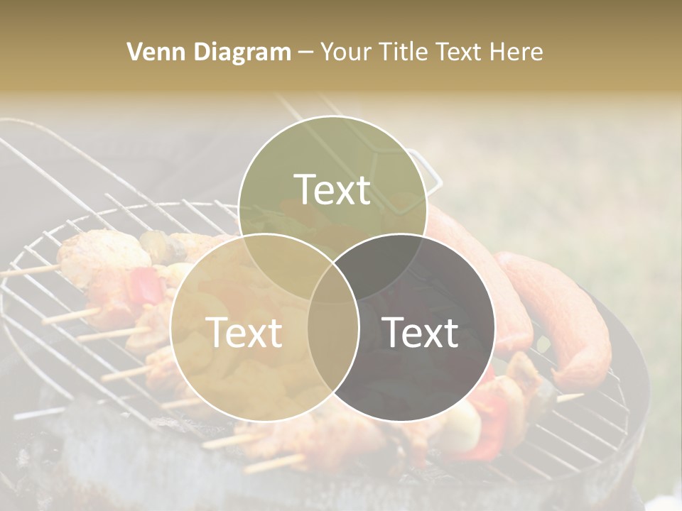 Camp Fiery Bright PowerPoint Template