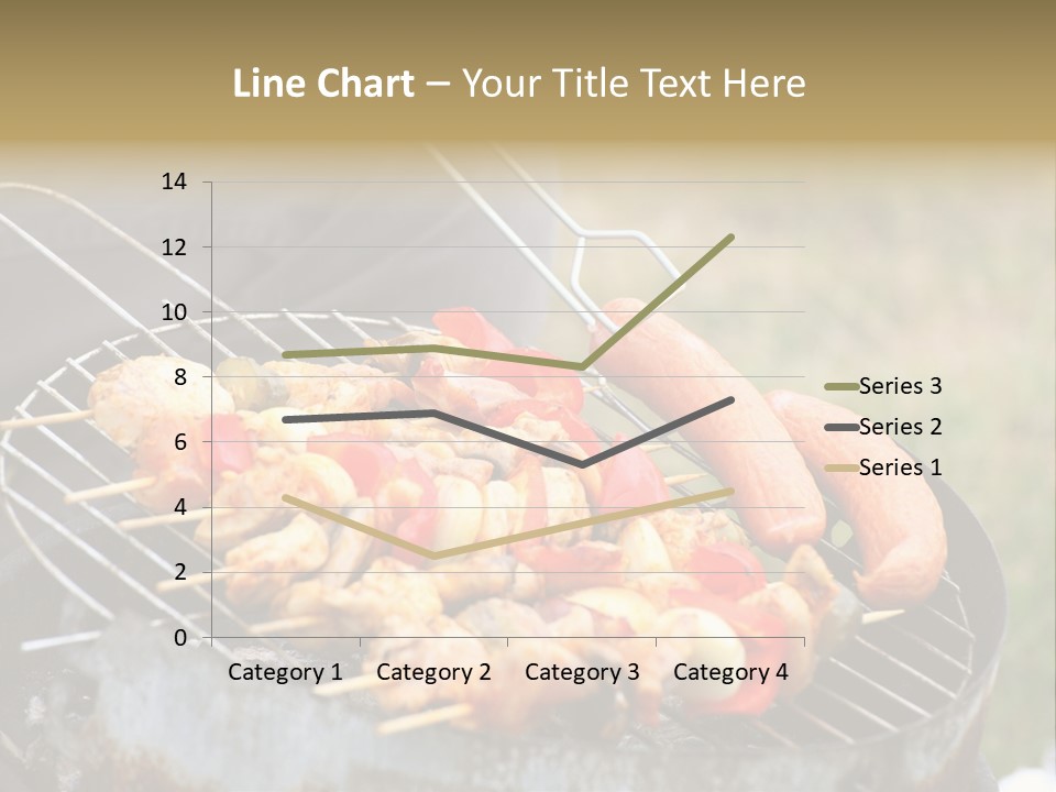 Camp Fiery Bright PowerPoint Template
