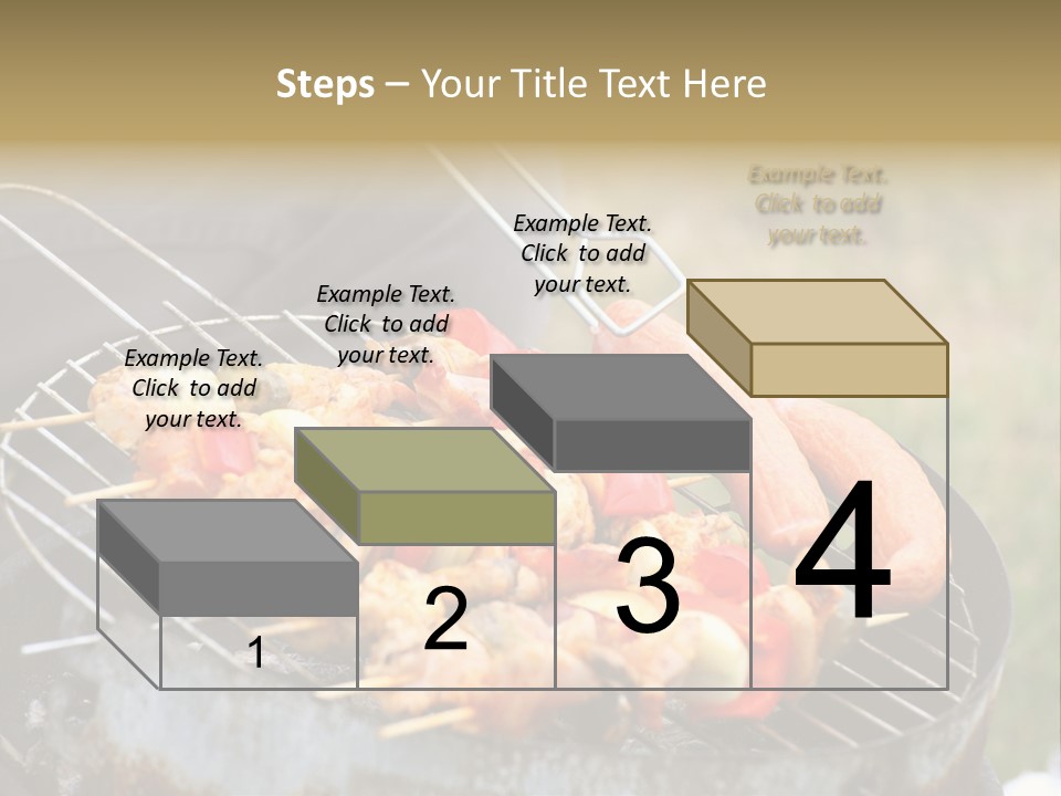 Camp Fiery Bright PowerPoint Template