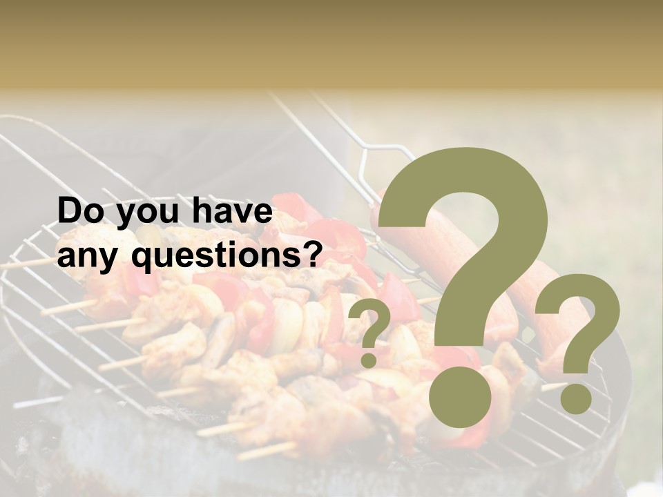 Camp Fiery Bright PowerPoint Template