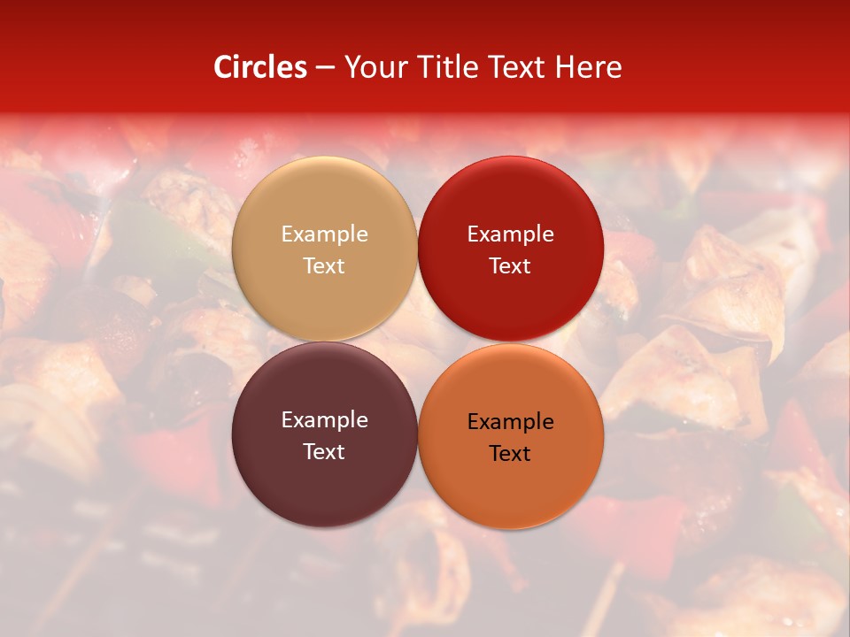 Vegetable Outside Meal PowerPoint Template