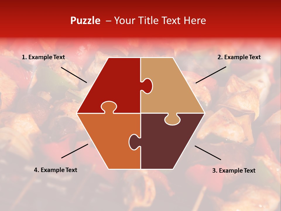 Vegetable Outside Meal PowerPoint Template