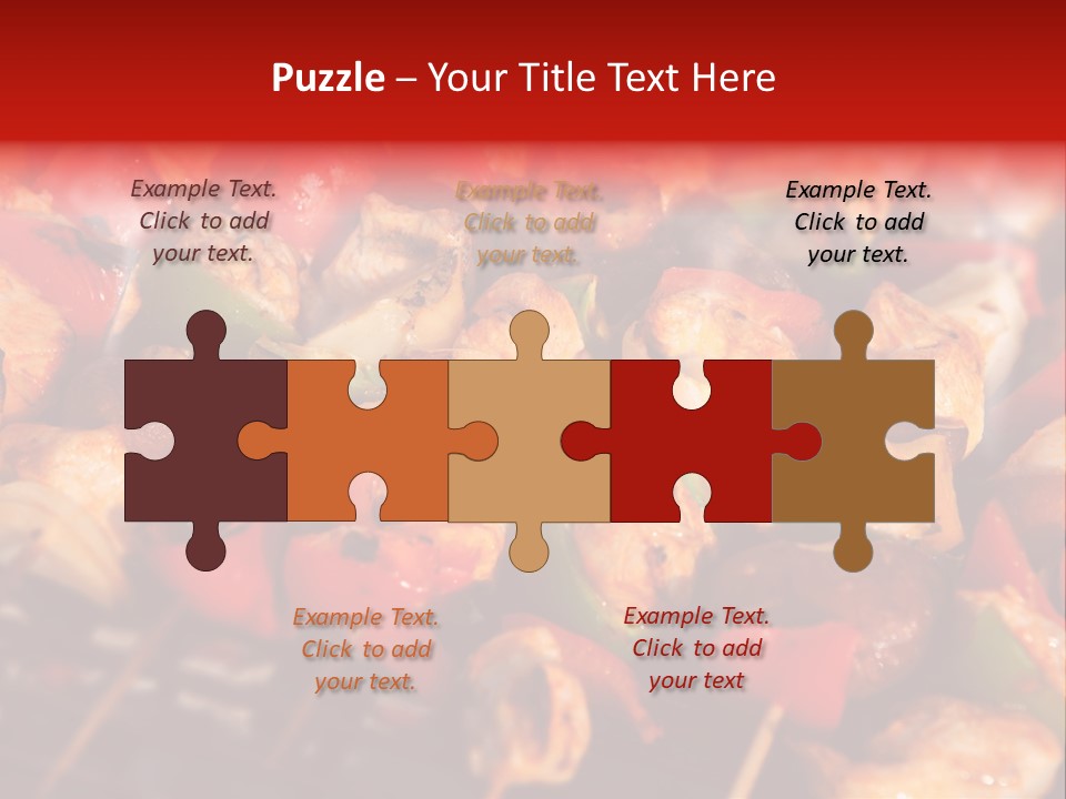 Vegetable Outside Meal PowerPoint Template