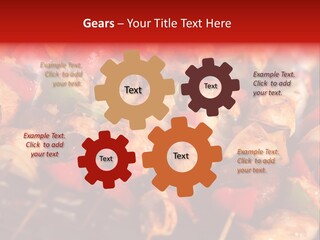 Vegetable Outside Meal PowerPoint Template