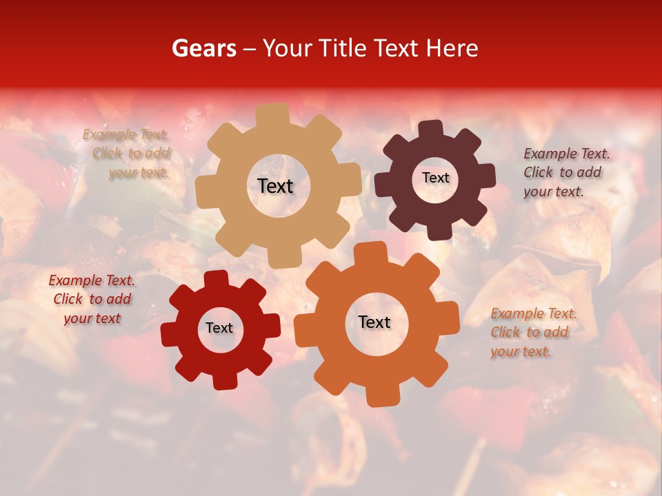 Vegetable Outside Meal PowerPoint Template