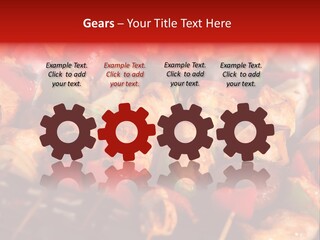 Vegetable Outside Meal PowerPoint Template