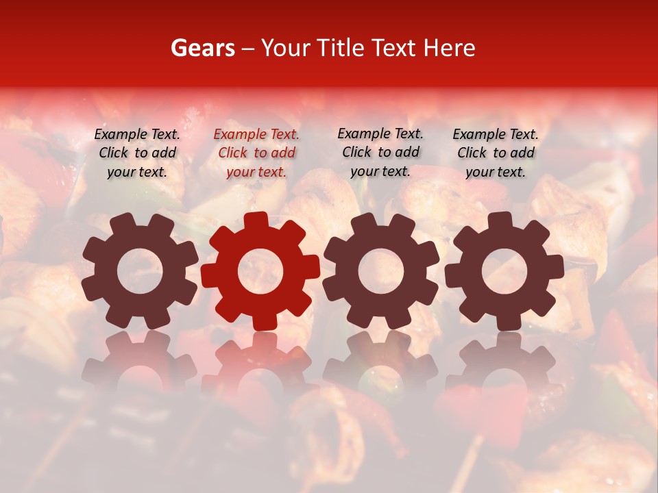 Vegetable Outside Meal PowerPoint Template