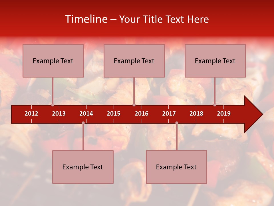 Vegetable Outside Meal PowerPoint Template