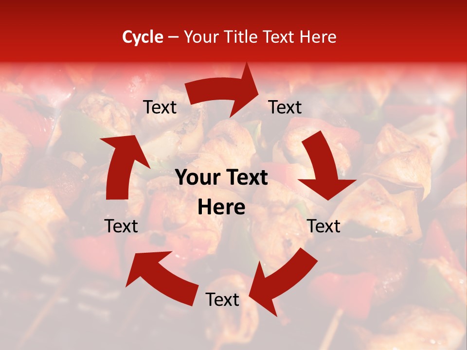 Vegetable Outside Meal PowerPoint Template