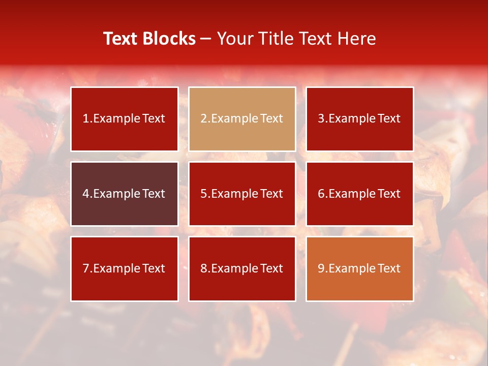 Vegetable Outside Meal PowerPoint Template