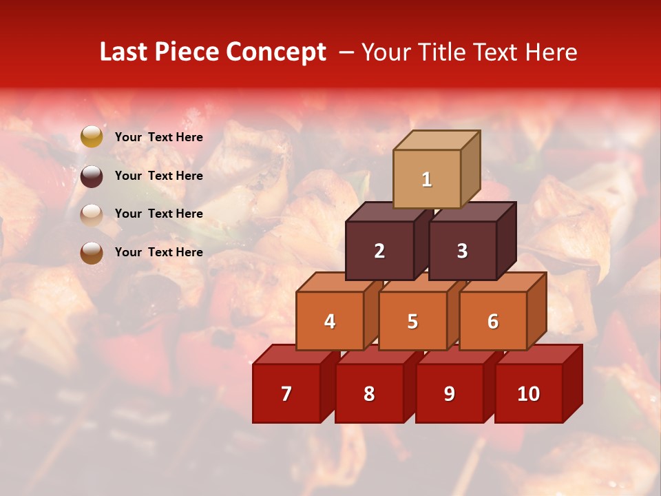 Vegetable Outside Meal PowerPoint Template