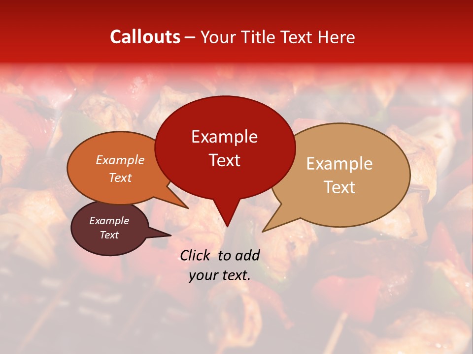 Vegetable Outside Meal PowerPoint Template
