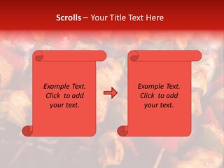 Vegetable Outside Meal PowerPoint Template