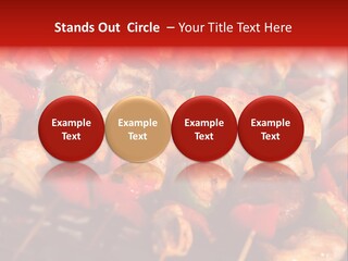 Vegetable Outside Meal PowerPoint Template