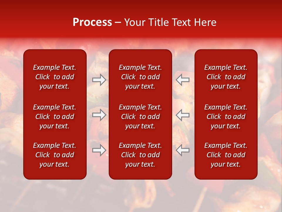 Vegetable Outside Meal PowerPoint Template