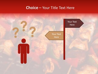 Vegetable Outside Meal PowerPoint Template